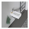 Duravit Handwaschbecken Vero 25x45cm, m HL, ÜL, Hahnlochbank, weiß