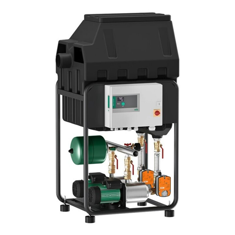 Wilo Regenwasser-Nutzungsanlage RainSystem AF150- 2 Med. LSP404/EC, 0,75 kW, 230 V, 50 Hz