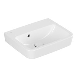 V&B Einbau-/Aufsatz HWB O.NOVO 45x37cm, eck, m HL, o. ÜL, weiß C-plus