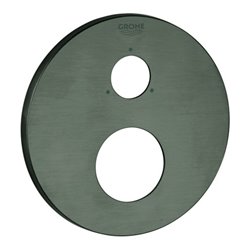 Grohe Rosette 49108 rund für THM-FMS hard graphite gebürstet