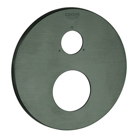 Grohe Rosette 49108 rund für THM-FMS hard graphite gebürstet