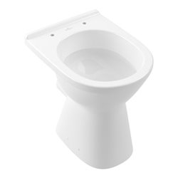 V&B Stand-WC, Tiefspüler VICARE 35,5x48cm, D-Flush, Abg. waag., we C+