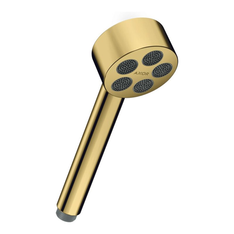hansgrohe Handbrause Axor One EcoSmart DN 15, 75mm, 1jet, polished gold optic
