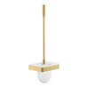 hansgrohe WC-Bürstengarnitur Axor universal Wandmontage, brushed gold optic