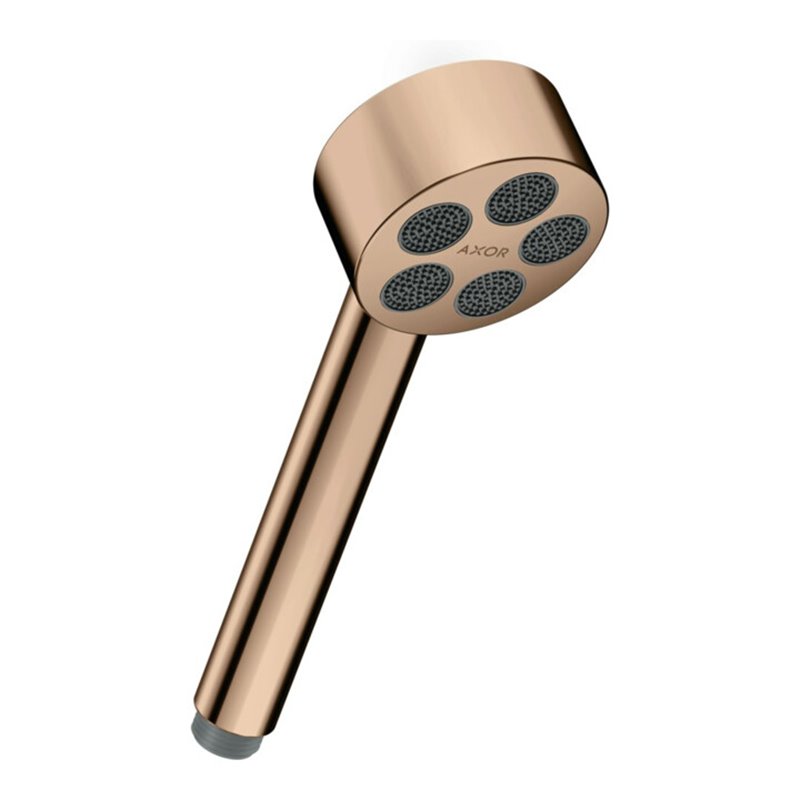 hansgrohe Handbrause Axor One EcoSmart DN 15, 75mm, 1jet, polished red gold