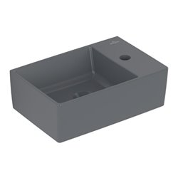 V&B Handwaschbecken Memento 2.0 40x26cm, m Hahnl., o. ÜL, graph. C-plus