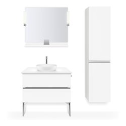 Duravit Handtuchhalter Sivida 35,5x3x7cm, f Waschtischunterschrank, chrom