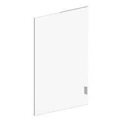 Keuco S-Tür Lumos Ersatzt.Spanplattenschraube 90101 li. lang, m.Griff 476x690mm