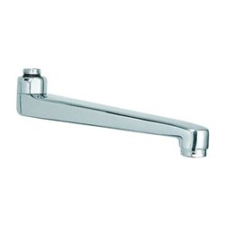 Grohe Gussauslauf 13430 3/4' mit Anschlagbegr. Ausld. 185mm H:64mm chrom