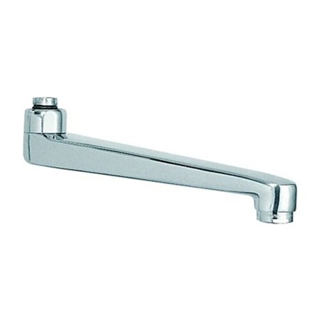 Grohe Gussauslauf 13430 3/4' mit Anschlagbegr. Ausld. 185mm H:64mm chrom