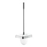 hansgrohe WC-Bürstengarnitur Axor universal Wandmontage, Edelstahl-Optik