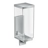 hansgrohe Lotionssp Axor Uni Rectangular Glas, Wandmontage, chrom