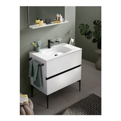 Duravit Handtuchhalter Sivida 35,5x3x7cm, f Waschtischunterschrank, sw