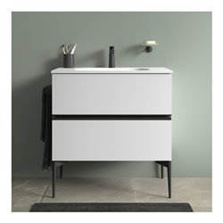 Duravit Handtuchhalter Sivida 35,5x3x7cm, f Waschtischunterschrank, sw