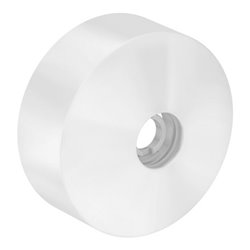 hansgrohe Verlängerungsrosette d 80mm, aus Metall, mattweiß