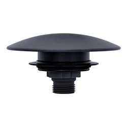 Duravit Ausstattungs-Set Push-open Ventil, schwarz matt