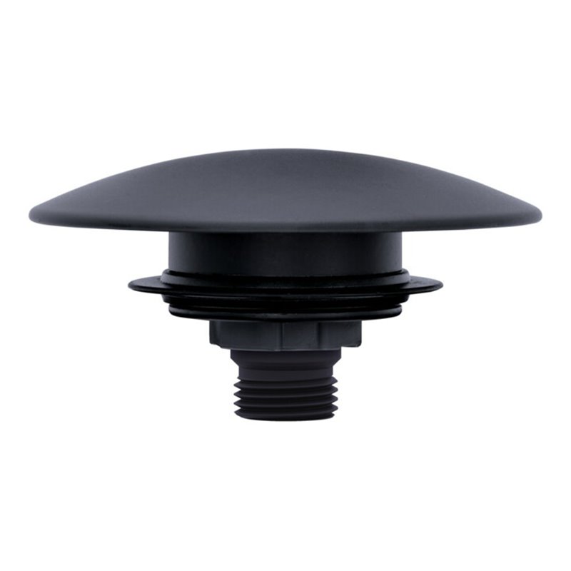 Duravit Ausstattungs-Set Push-open Ventil, schwarz matt