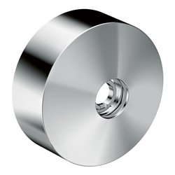 hansgrohe Verlängerungsrosette d 80mm, aus Metall, chrom