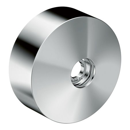 hansgrohe Verlängerungsrosette d 80mm, aus Metall, chrom