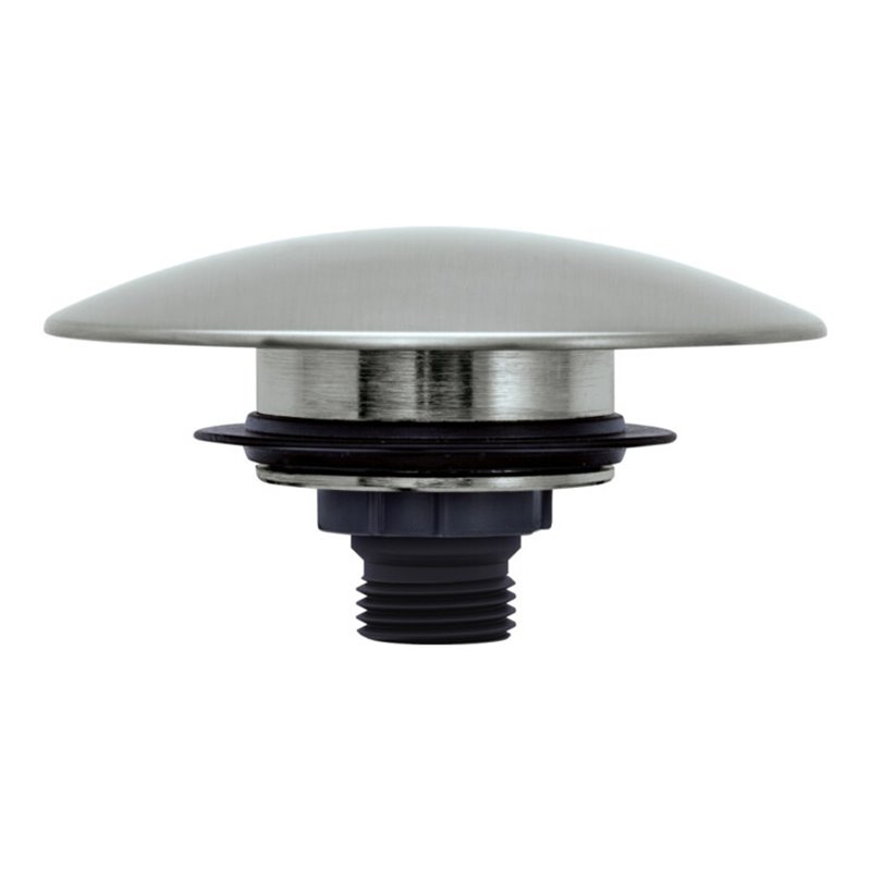 Duravit Ausstattungs-Set Push-open Ventil, Edelstahl gebürstet