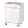 Duravit Rollcontainer Ketho 50x36x67cm, Tür links, weiß hochglanz