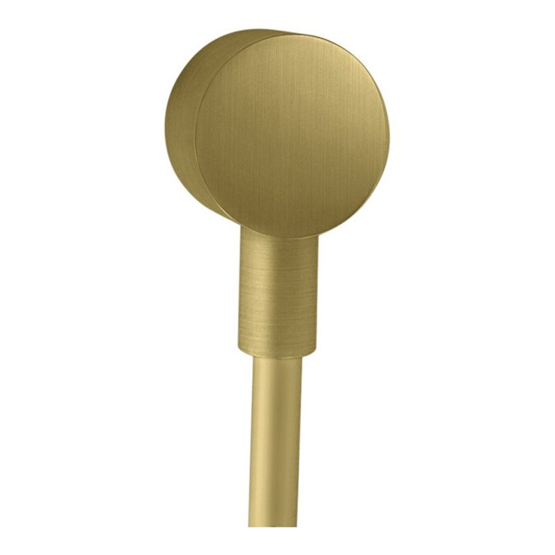 hansgrohe Schlauchanschluss Axor rd, m Rückflussverh., brushed brass