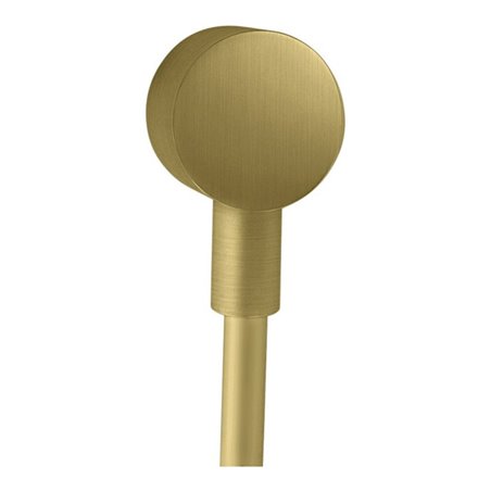hansgrohe Schlauchanschluss Axor rd, m Rückflussverh., brushed brass