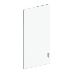 Keuco S-Tür Lumos Ersatzt.Spanplattenschraube 90101 li./mi. lang, m.Griff 383x690mm