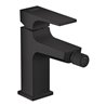 hansgrohe Bidet-Einhebelmischer Metropol m HG, Pus-Op-Abl, Ausl. 129mm, matt-sw