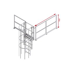 Hymer Geländer für Ausstieg