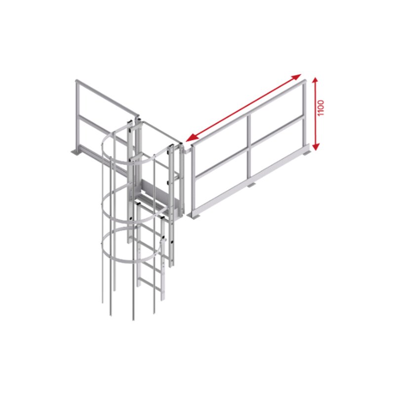 Hymer Geländer für Ausstieg