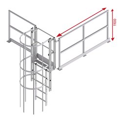 Hymer Geländer für Ausstieg