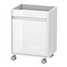 Duravit Rollcontainer Ketho 50x36x67cm, Tür rechts, weiß hochglanz