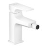 hansgrohe Bidet-Einhebelmischer Metropol m HG, Pus-Op-Abl, Ausl. 129mm, m.-we