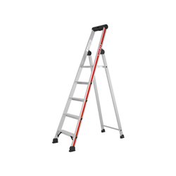 Hymer Stufenstehleiter mit Plattform, einseitig begehbar