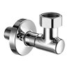 Schell Wasserzähler-Anschlussbogen G 3/4 IG, m verstellb. Abgang, verchromt