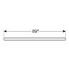 Geberit Waschtisch-Platte One 90x3x47cm, greige/lackiert m, AS mit.