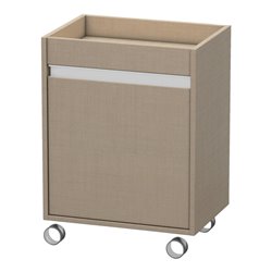 Duravit Rollcontainer Ketho 50x36x67cm, Tür links, leinen