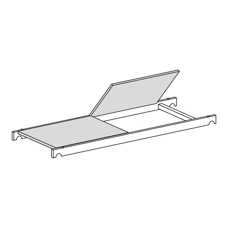 Hymer Bühne mit Durchstiegsklappe