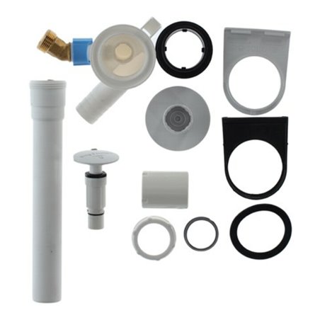 V&B Wasserzulauf Oberon 2.0 Solo st. wh., integr. i ÜL, f BW, Kunststoff