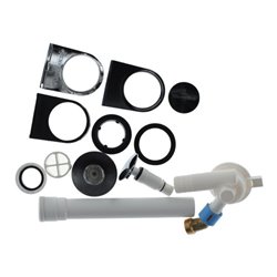 V&B Wasserzulauf Oberon 2.0 Solo bl matt, integr. i ÜL, f BW, Kunststoff