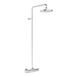 Hansa Duschsystem HANSAMICRA m Thermostat, Ausladung 427-452mm, chrom