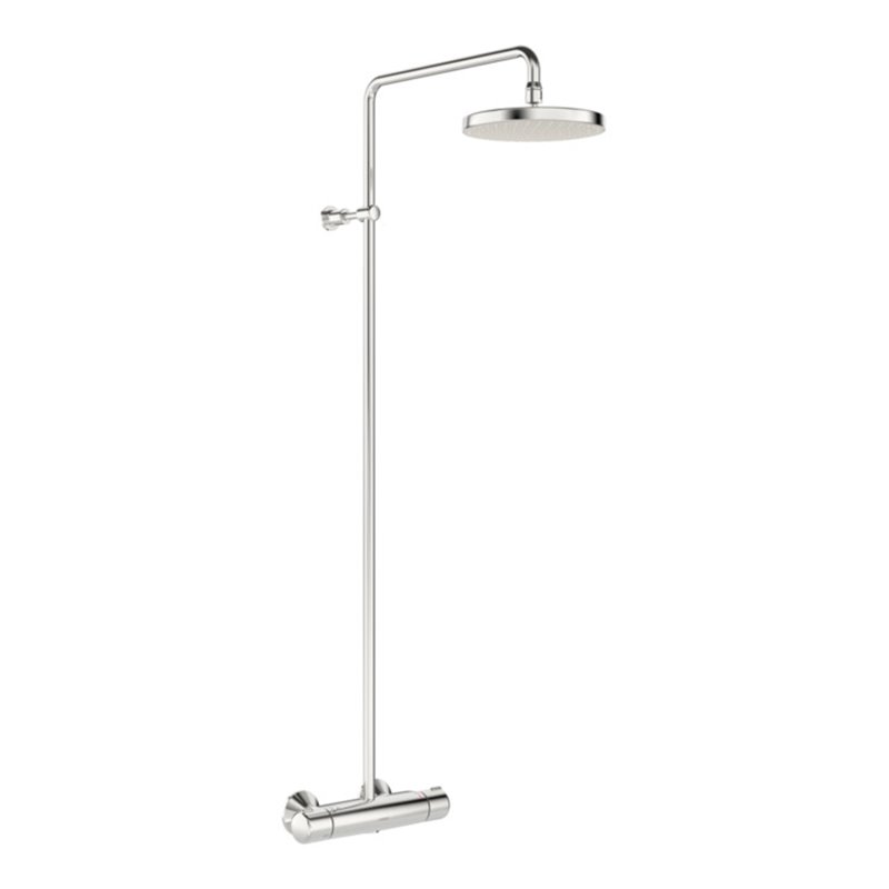 Hansa Duschsystem HANSAMICRA m Thermostat, Ausladung 427-452mm, chrom