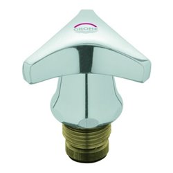 Grohe Oberteil 45969 mit Trecorn Griff Markierung rot 1/2' chrom