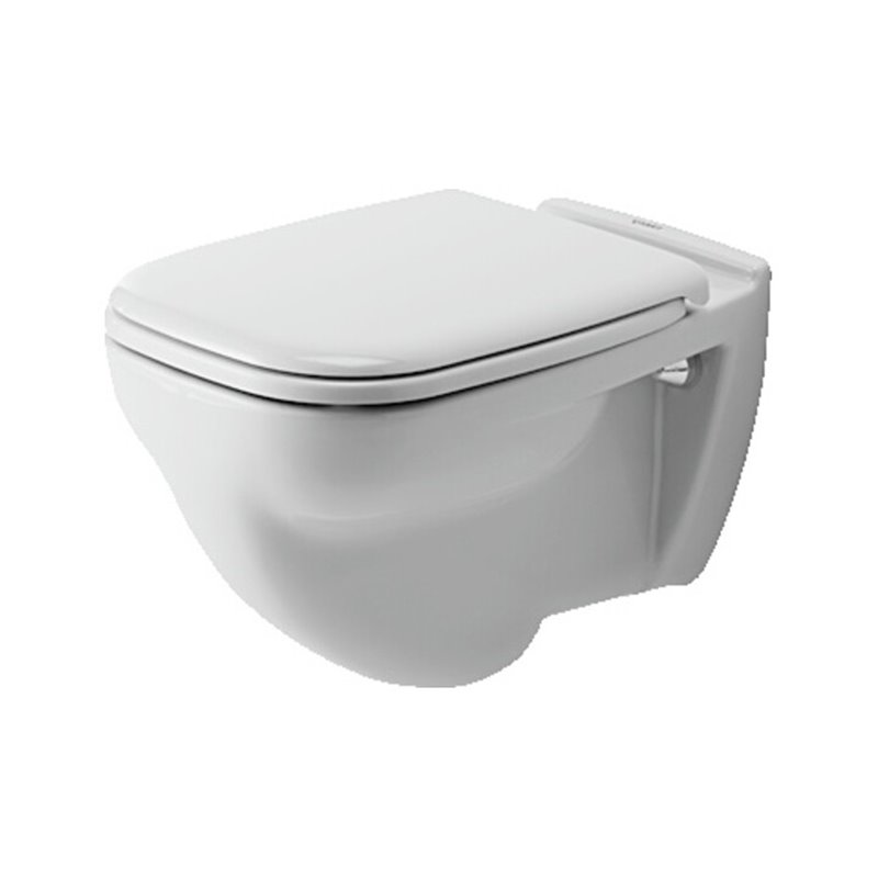 Duravit Wand-Flachspül-WC D-Code 35,5x54cm, 6 l, weiß