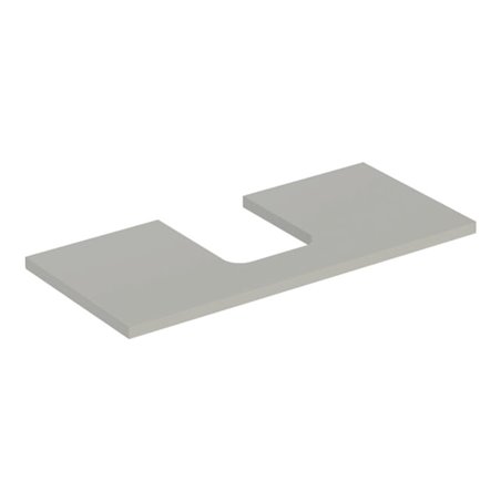Geberit Waschtisch-Platte One 105x3x47cm, greige/lackiert m, AS mit.