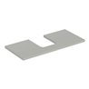 Geberit Waschtisch-Platte One 105x3x47cm, greige/lackiert m, AS mit.