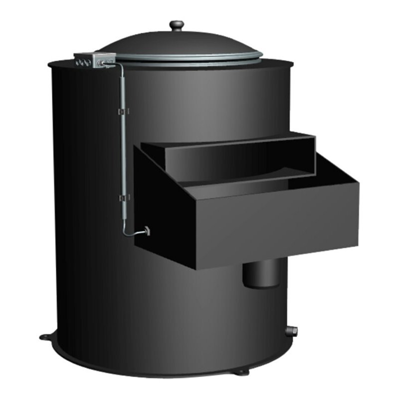 Wilo Vorbehälter für Trink- und Löschwasser, 150 l, rund