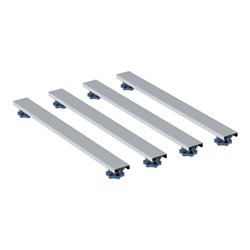 Geberit Füße/Traversen ab 140cm, f Steinharz-DW, 70x7,3x6-12cm