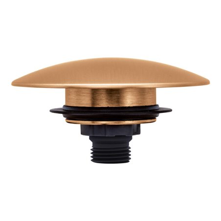 Duravit Ausstattungs-Set Push-open Ventil, Bronze gebürstet